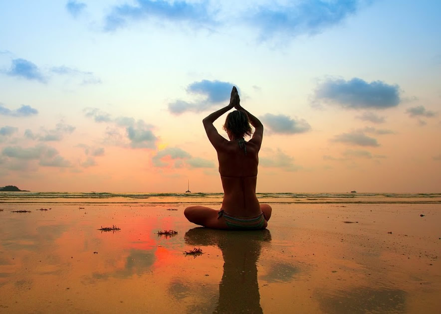 Yoga meditation day